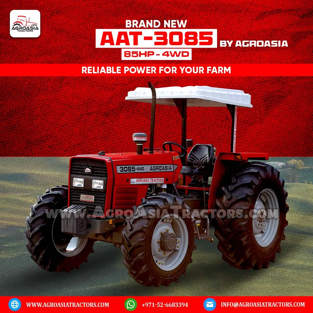 agro asia tractor 85HP 4WD for sale