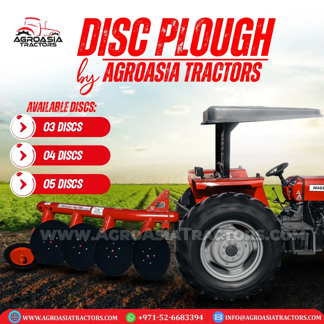 disc plough for sale by agroasia tractors