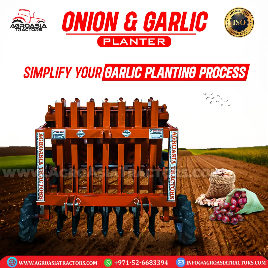 Onion Garlic Planter for sale by agroasia tractors