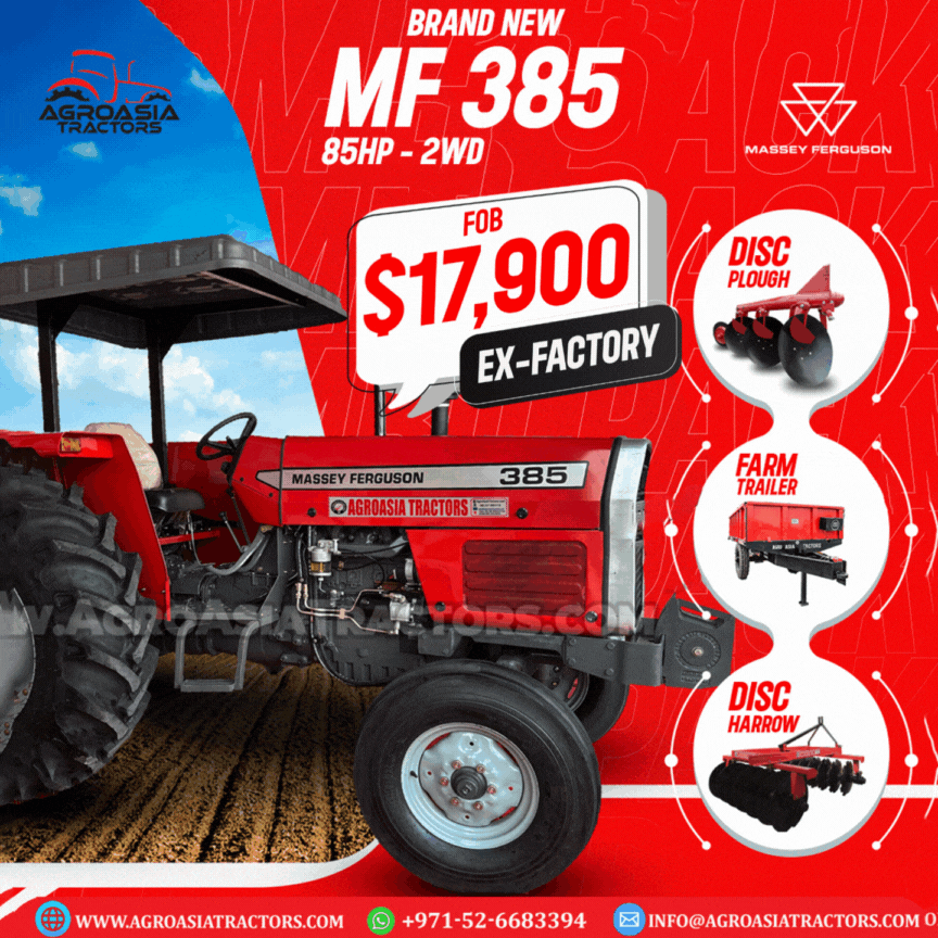 massey ferguson MF385 available for sale by agroasiatrators