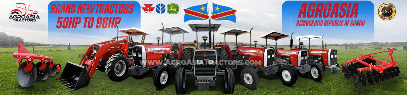 Farm Tractors for Sale in Congo-Kinshasa - AgroAsiaTractors