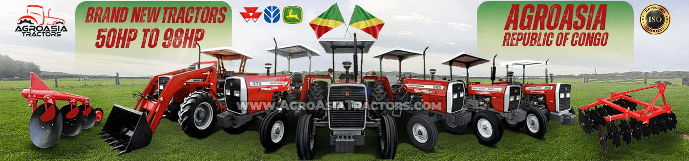 Farm Tractors for Sale in Congo-Brazzaville - AgroAsiaTractors