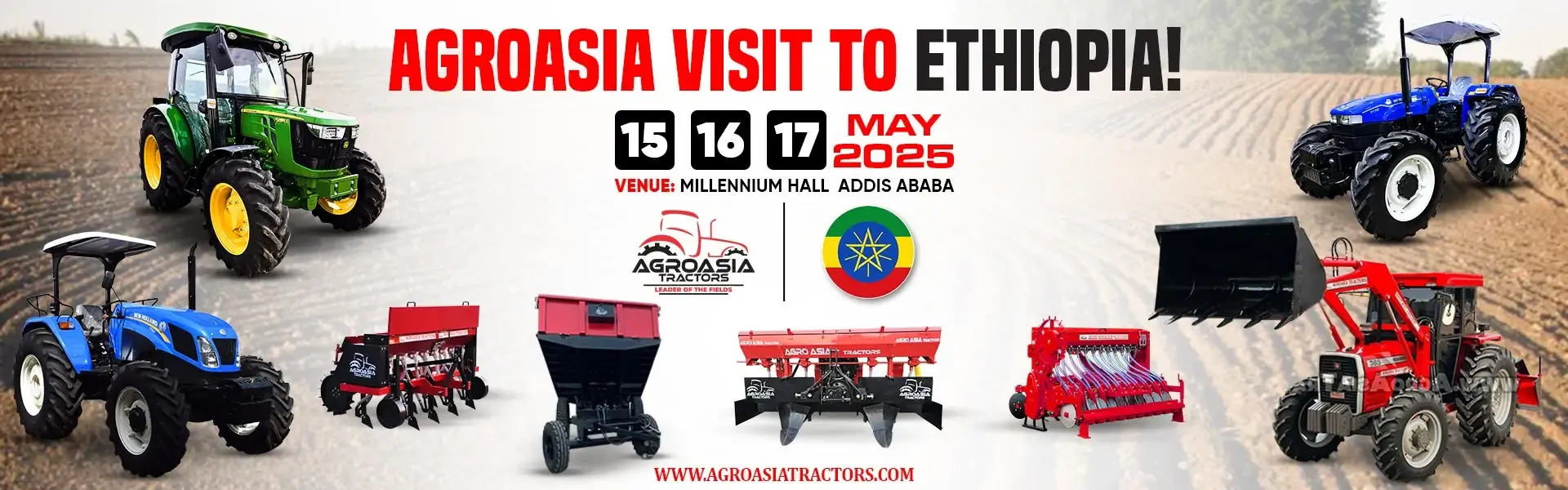 agroasia tractors ethiopia visit by CEO