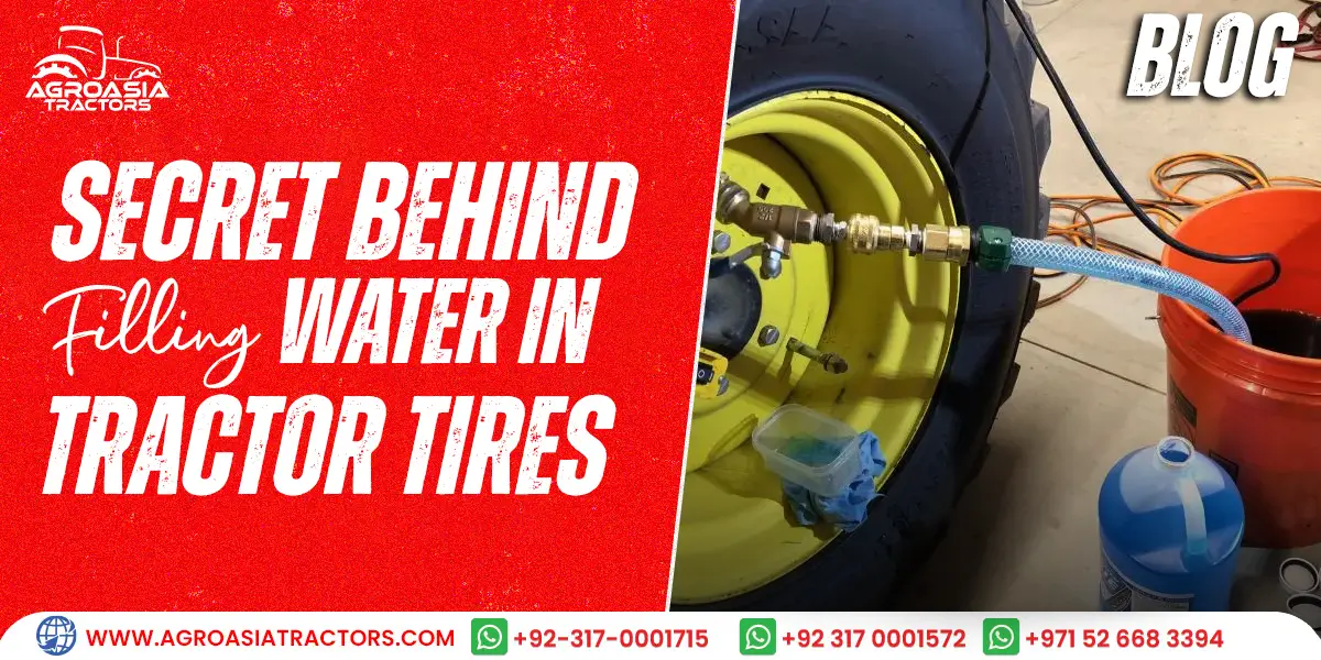 Secret Behind Filling Water in Tractor Tires
