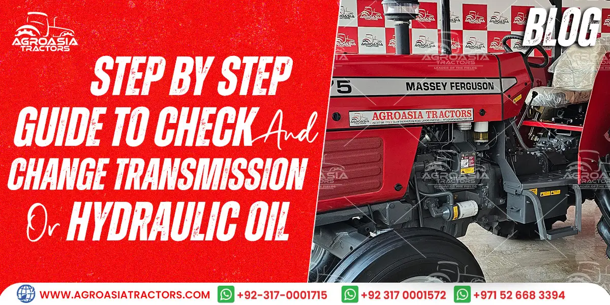 Step by Step Guide to Check and Change Transmission Hydraulic Oil