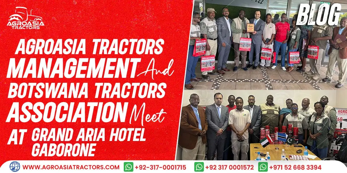 AgroAsia Tractors Management and Botswana Tractors Association Meet at Grand Hotel Gaborone