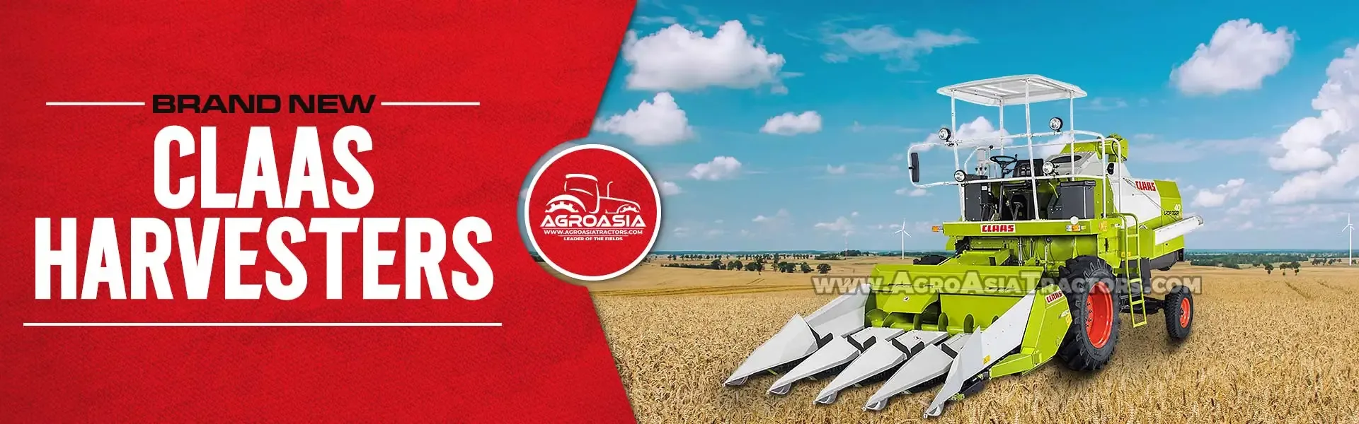 brand new Class harvesters for sale by agroasia tractors