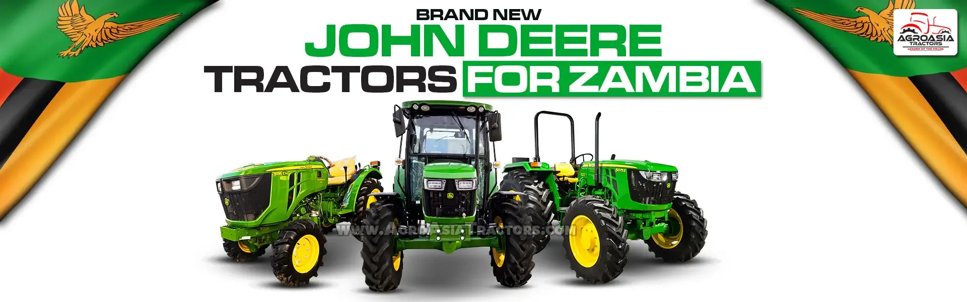 John Deere Tractors for sale in Zambia