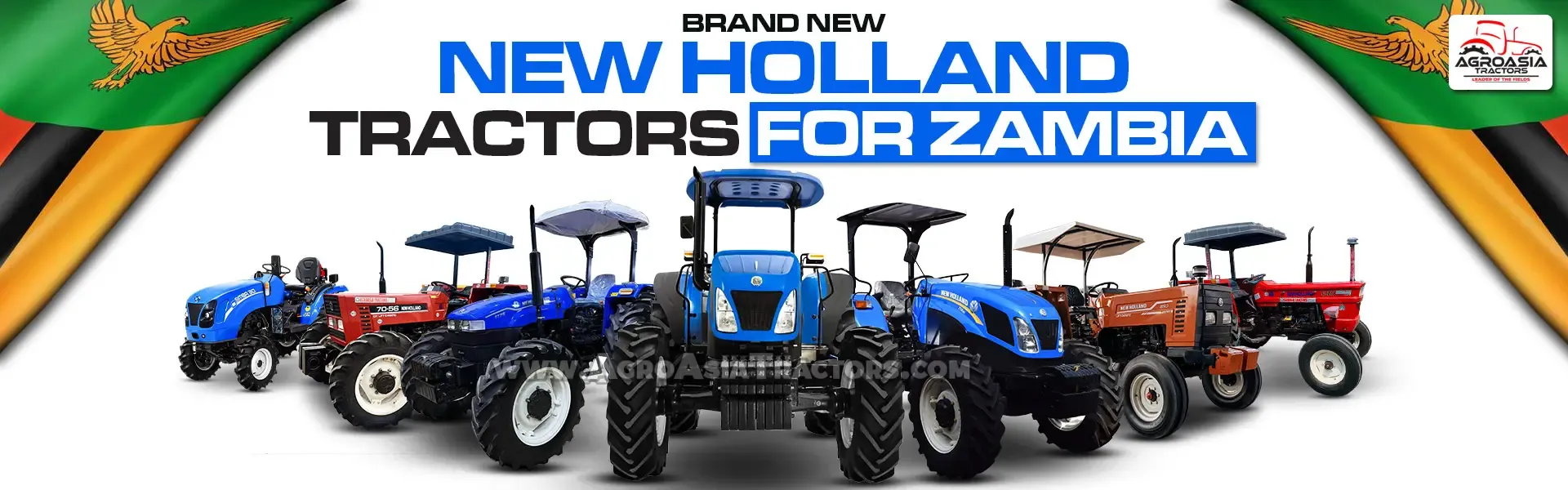 New Holland Tractors for sale in Zambia