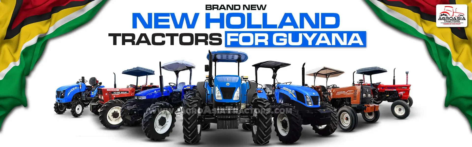 New Holland tractors for sale in Guyana