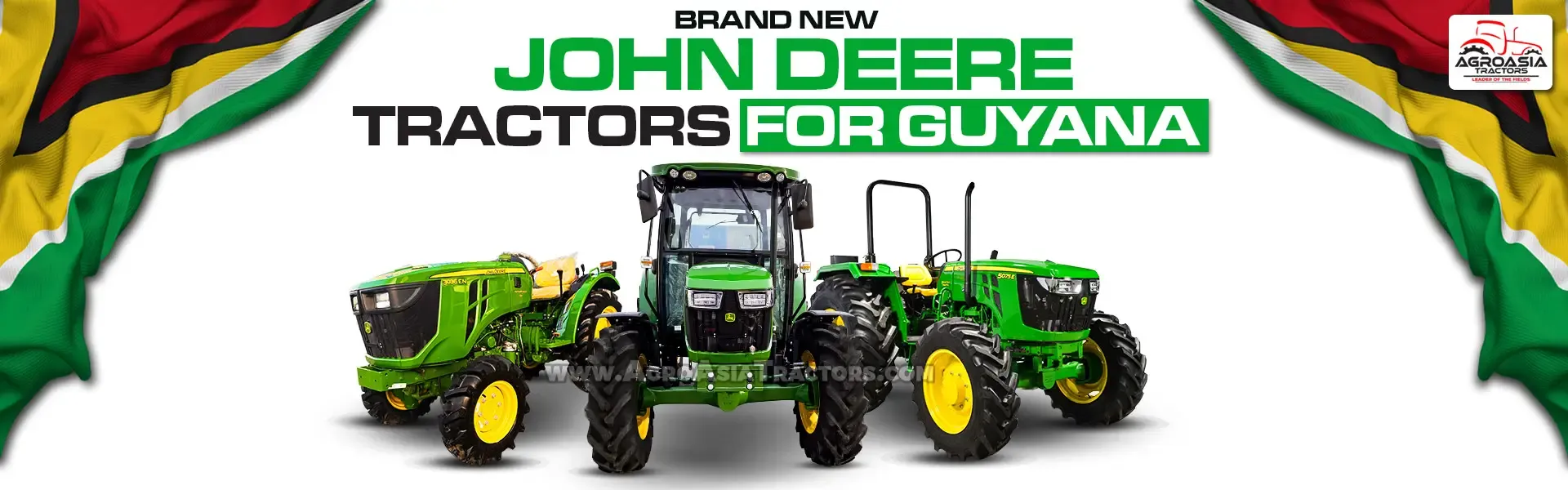John Deere tractors for sale in Guyana