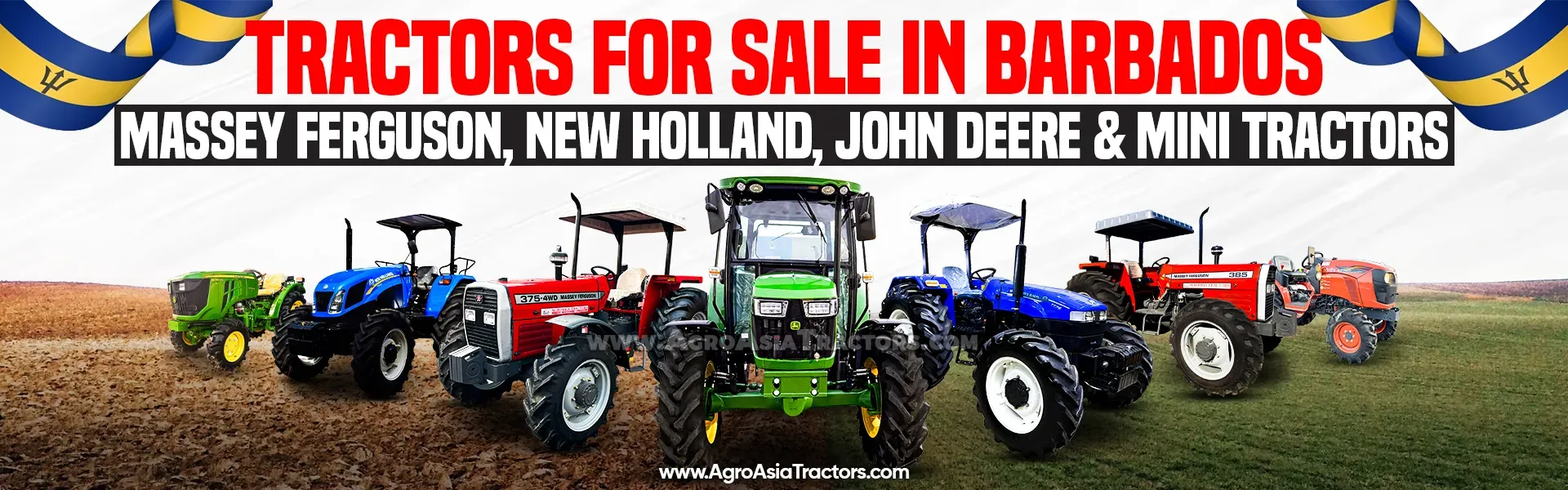 Agroasia tractors Barbados - Tractors for sale