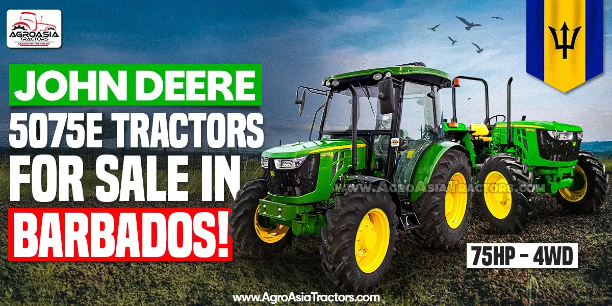John Deere 5075e tractor for sale in Barbados
