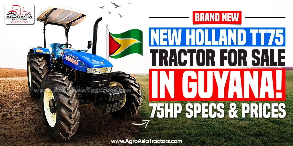 NEW HOLLAND TT 75 TRACTOR FOR SALE IN GUYANA