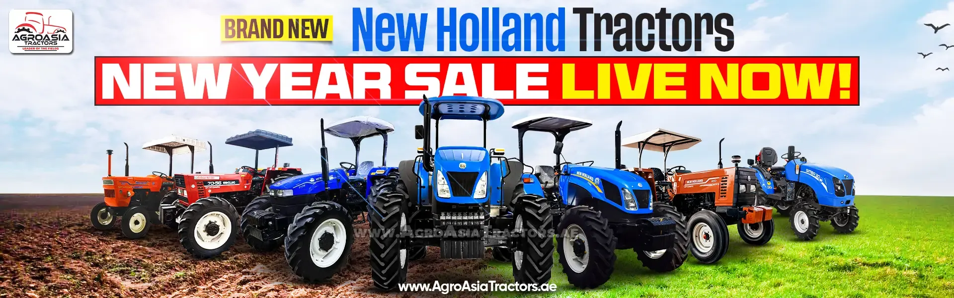 New Holland Tractors New Year Sale