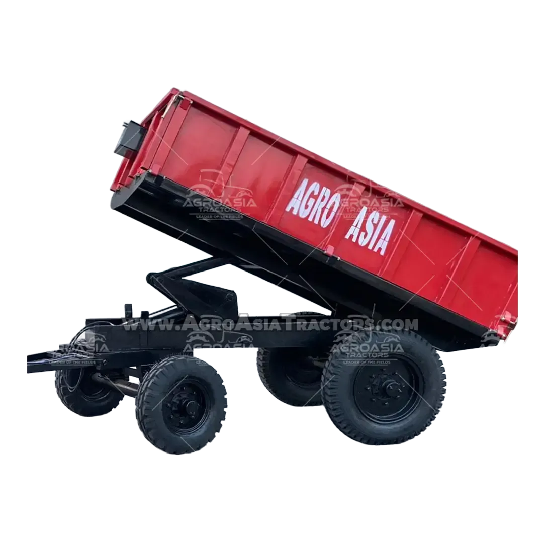 tipping trailer for sale in africa by agroasia tractors